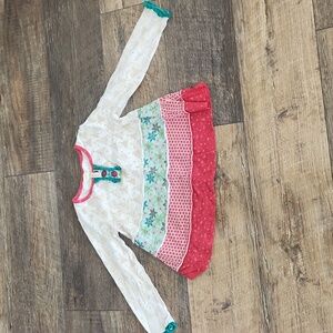 Matilda Jane Festive Red and Green,and gold